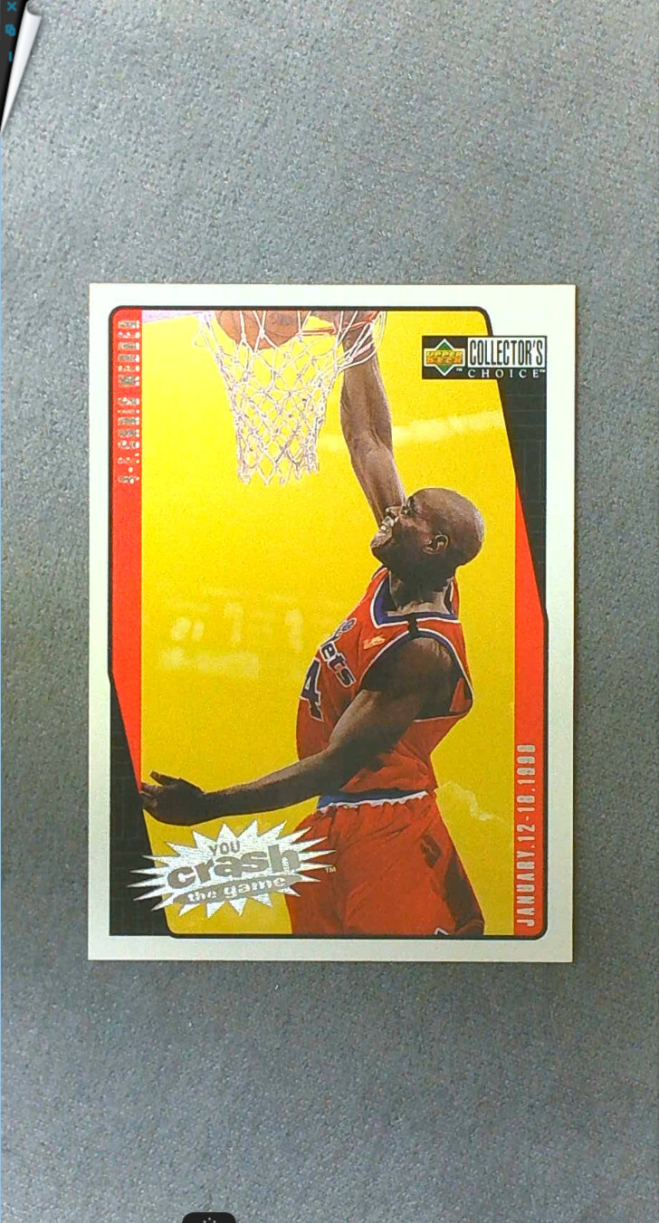 1997-98 Collector's Choice Crash the Game Scoring #C29A Chris Webber Wizards