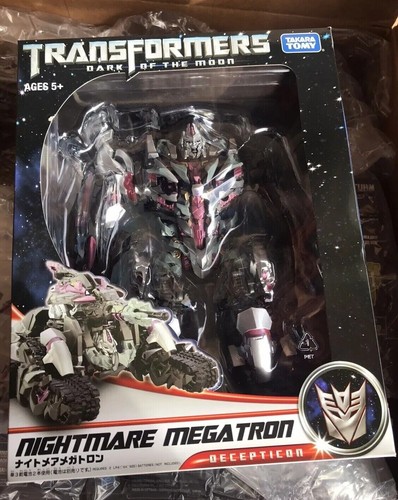 Transformers ROTF DOTM Nightmare Megatron Leader sigillato TAKARA.