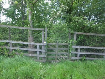 Photo 12x8 Into the wood Freelands/NU1912 After following the field edge, c2011