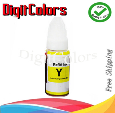 DC Refill Ink use with Canon Mega tank GI-190 290 GI890 GI990 GI590 Yellow
