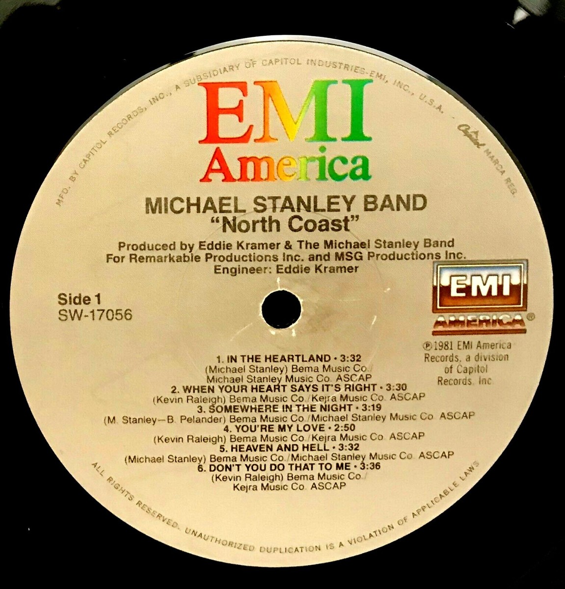洋楽 mid west finest MICHAEL STANLEY BAND 