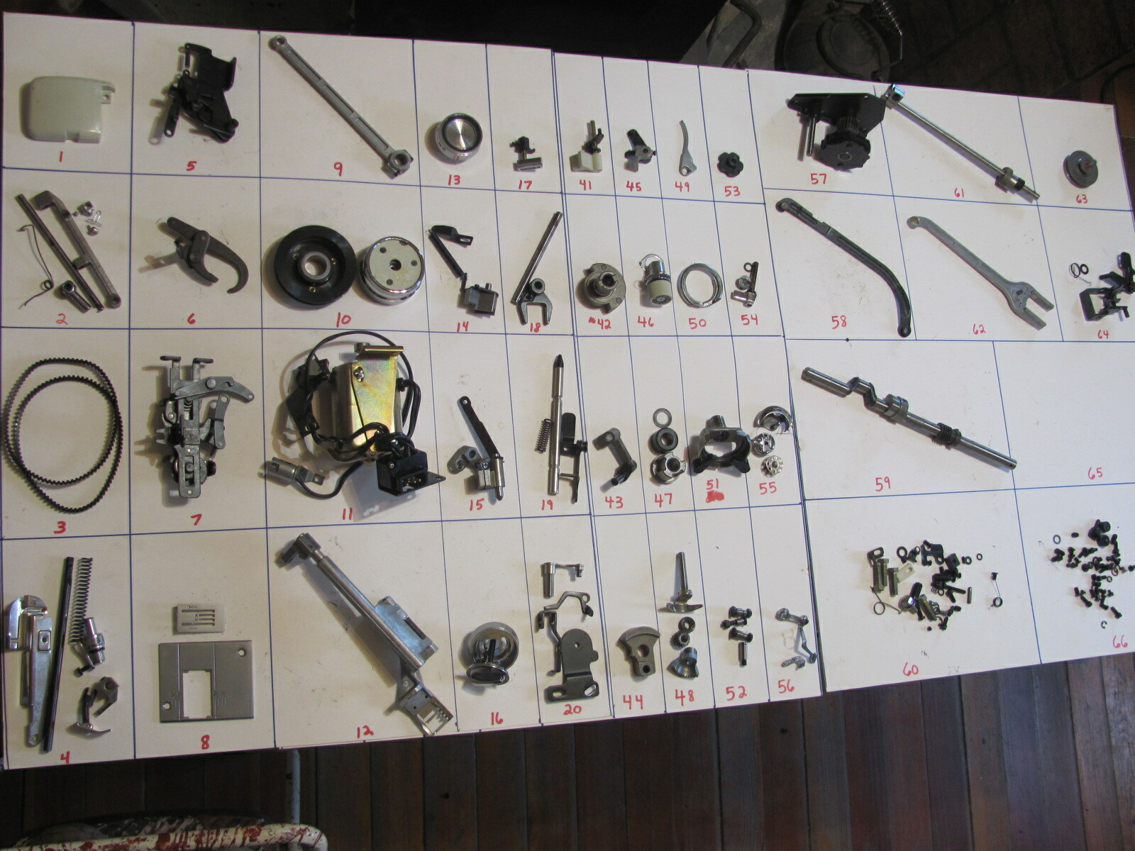 Kenmore 158.19412 Sewing Machine 158 Repair Parts Lots eBay