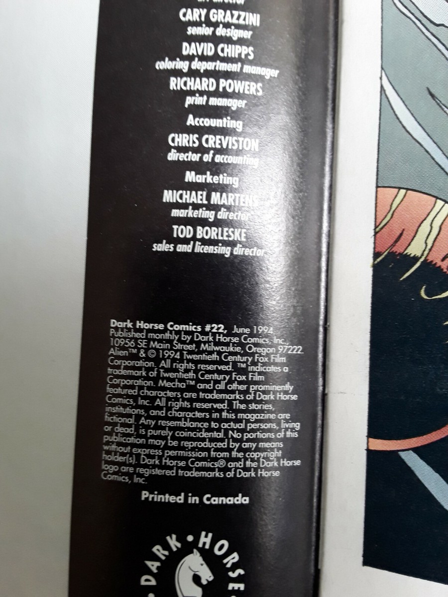 Dark Horse Comics #22 (Jun 1994, Dark Horse) *VF 8.0 | eBay