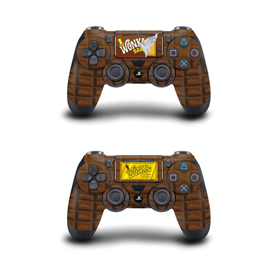 WILLY WONKA AND THE CHOCOLATE FACTORY GRAPHICS VINYL SKIN DUALSHOCK 4 CONTROLLER