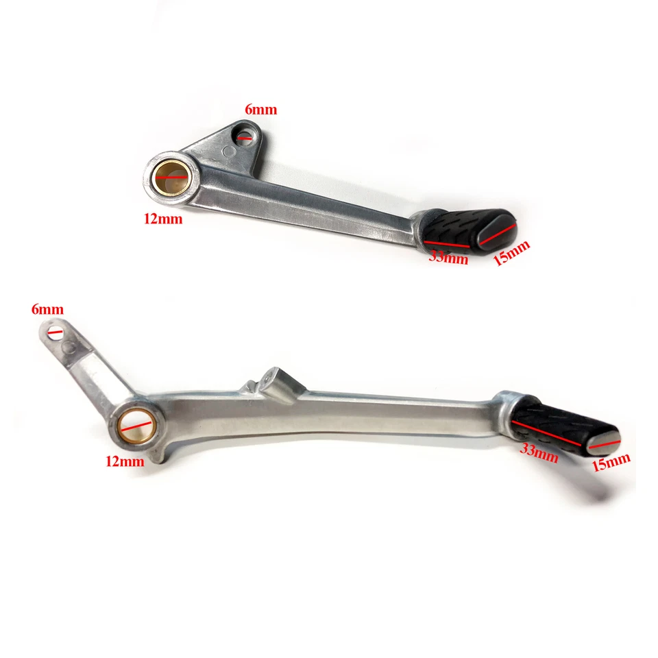 Pedal de freno trasero de aluminio + palanca de cambios para DUCATI DIAVEL 1200 11-18 Foto 3 de 4