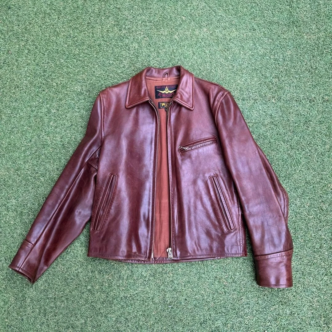 The Real McCoy's Leather Outer Shell Coats, Jackets & Vests for