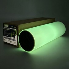 CALCA 11.8" x 32.8ft Glow in the Dark Luminous DTF Transfer Film Roll, Cold Peel