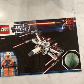 LEGO Star Wars: X-Wing Yavin 4, 9677 w Mini Figure, Planet, Instructions