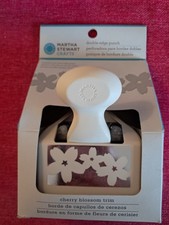 Martha Stewart Crarts, Double Edge Punch, Cherry Blosson Trim, Brand New In Box.