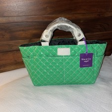 NWT KISS  CRY ANGELS Green Figure Skating Tote Rink Bag OOP Color 