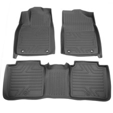 All-weather Tpe Rubber Car Floor Mats For 13-18 Lexus Es350 Cargo Liners