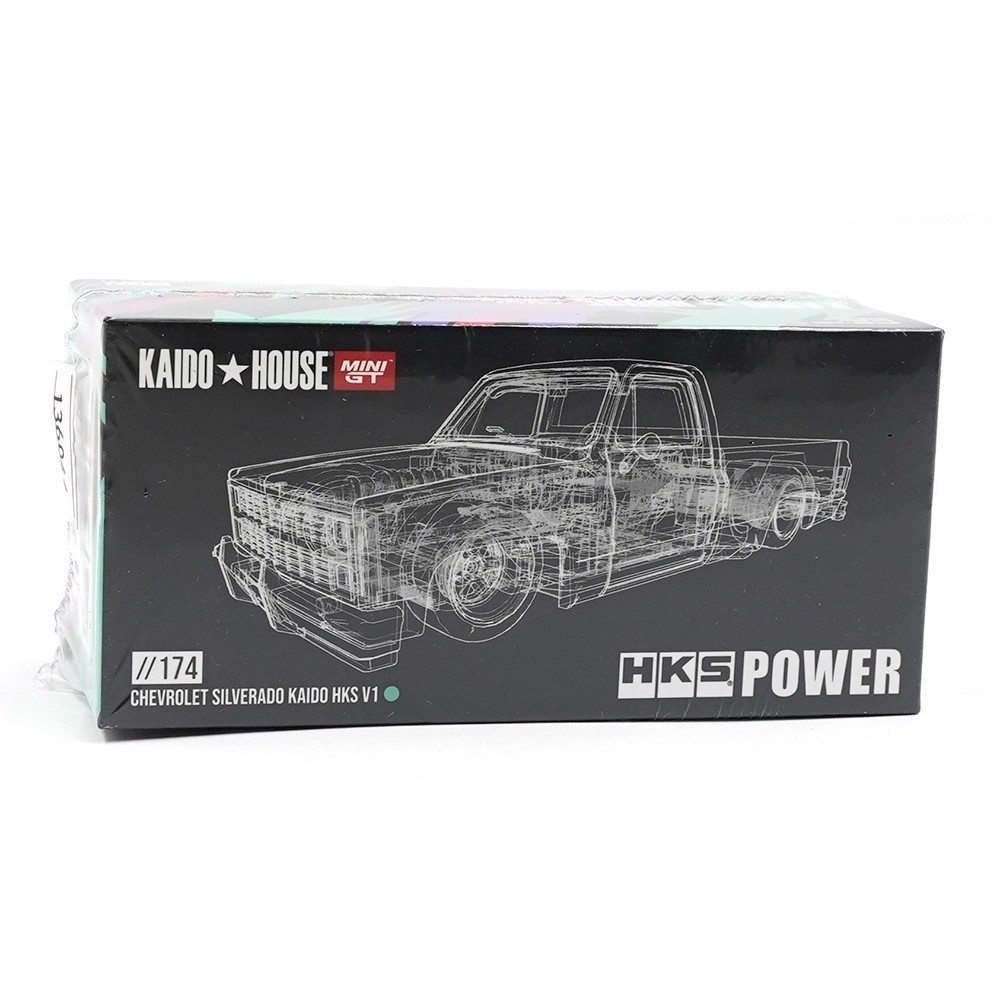 MINI GT KAIDO HOUSE CHEVROLET SILVERADO KAIDO HKS V1 1/64 HKS