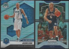 Jason Kidd Lot of (2) 2020 Mosaic #294 2019 Prism Silver #5 R1P:120