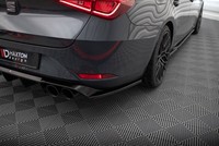 Maxton Design Diffusor Flaps V.2 Passend FüR Seat Leon ST FR Mk4 Schwarz Hochgla