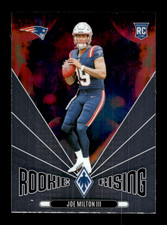 2024 Phoenix Rookie Rising # RR JMN Joe Milton III Card New England Patriots. rookie card picture