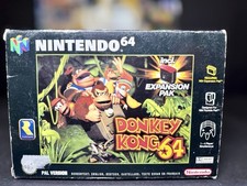 ebay® Auktion 267684510488 | NINTENDO 64 DONKEY KONG 64 IN OVP + EXPANSION PAK N64 RETRO RARE RAREWARE CIB Thumbnail of ebay® auction 267684510488 | NINTENDO 64 DONKEY KONG 64 IN OVP + EXPANSION PAK N64 RETRO RARE RAREWARE CIB