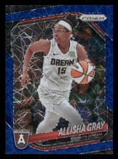 2025 Panini Prizm WNBA Allisha Gray #16 Rookie Blue Velocity Prizms Dream