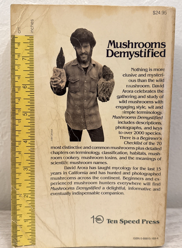 Mushrooms Demystified by David Arora (1986, Trade Paperback) - Picture 2 of 12