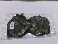 U14 CACIQUE Invisible Lace Lightly Lined Balconette Bra Black Women Size 42G