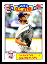 2014 Topps Archives '87 All-Stars #87CK Clayton Kershaw K3