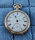 1897 Waltham gold-filled antique pocket watch model 1888, not-running, 16s 17j