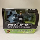 GI Joe Rise of Cobra Sky Sweeper Jet Air Raid Figure Set 2009 New, MISB