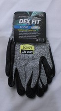 Muveen Unisex Adult's Dex Fit Cru553 Cut Resistant Gloves EH6 Gray Size XL