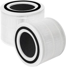 2 Pack Replacement Air Purifier Filter for LEVOIT Core 300 300S