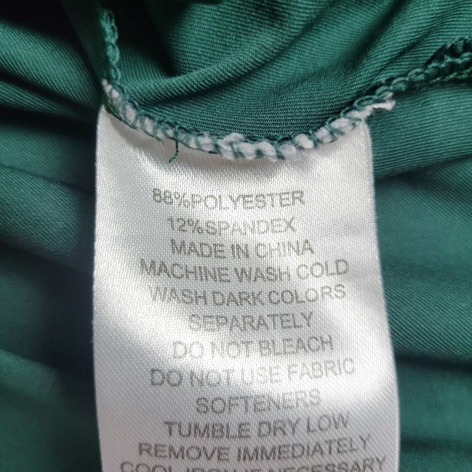 FootJoy Mens Large Solid Green Performance Stretc… - image 5