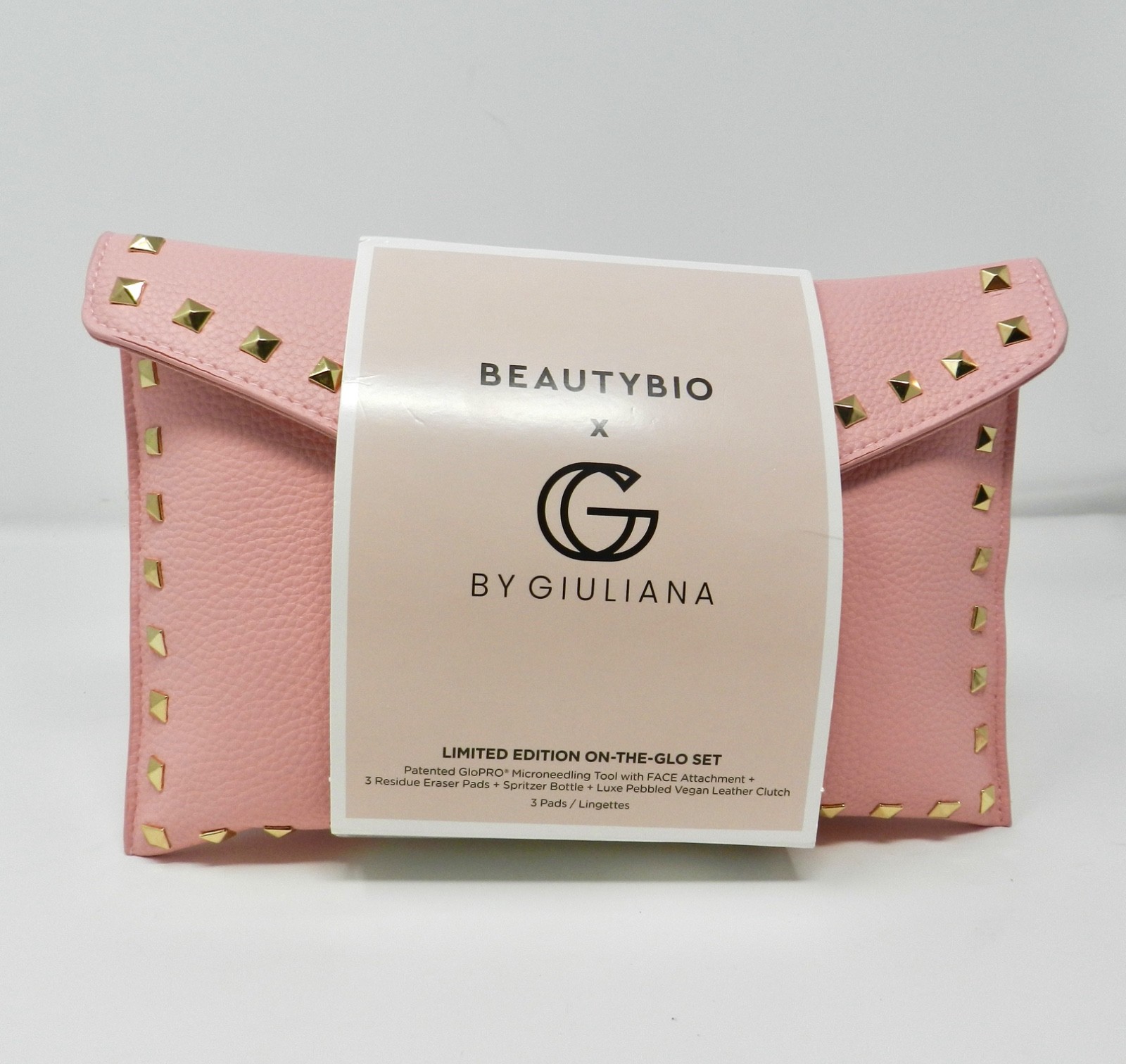 BeautyBio By Giuliana On The Glo Microneedling Tool Set Xtra Microtip + Prep Pad