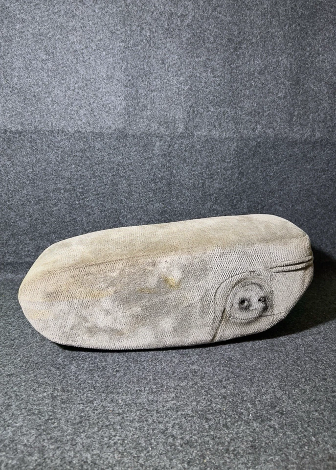 Chevrolet S10 GMC Sonoma Center Console Armrest Lid Top Brown Cloth - Image 2 of 4