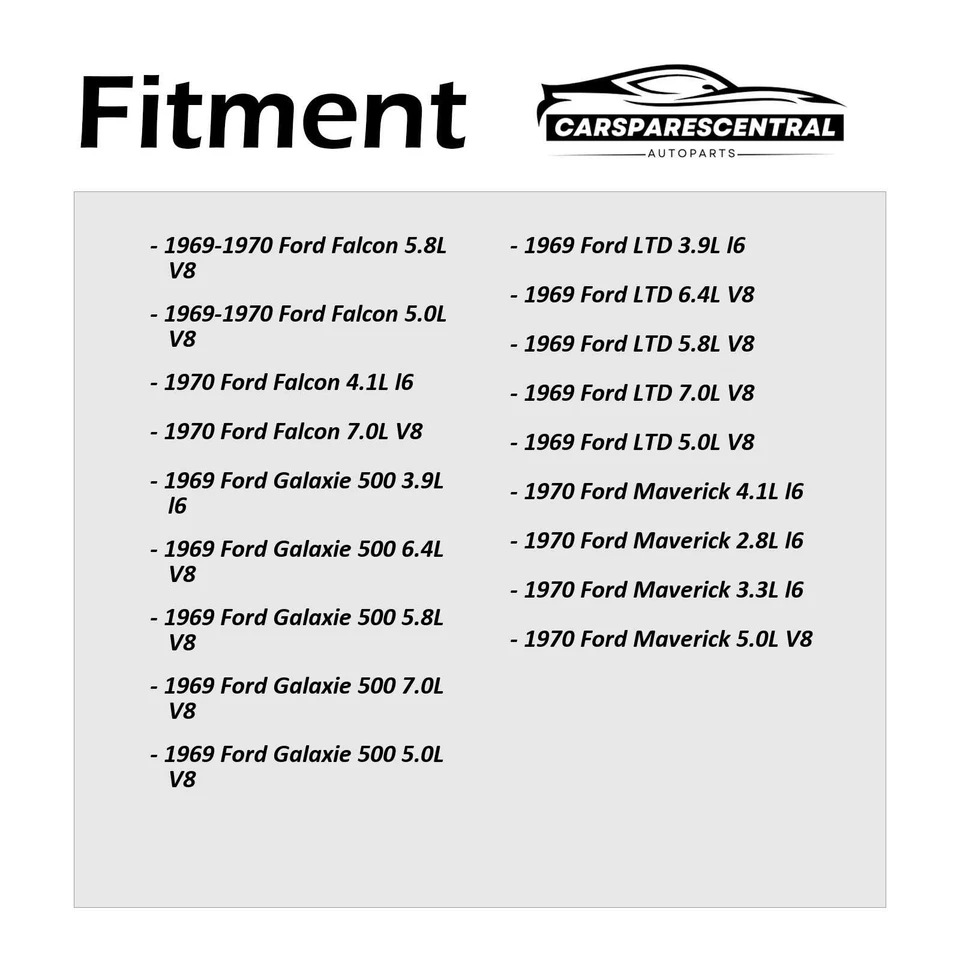 前外轮轴承和比赛套件 2x 适用于 1969 - 1970 AMC 大使 6.4L — 第 4/4 张图片