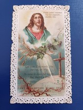 13616 SANTINO TRAFORATO CANIVET GESU IO SONO LA LUCE DEL MONDO