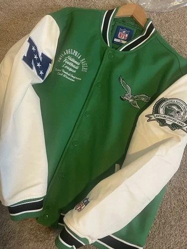Philadelphia Eagles Varsity Jacket  Sz XL
