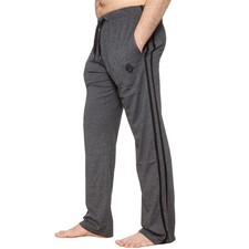 Enzo Mens Pyjamas PJ Pants Loungewear Casual Bottoms Stripes Jersey Trousers