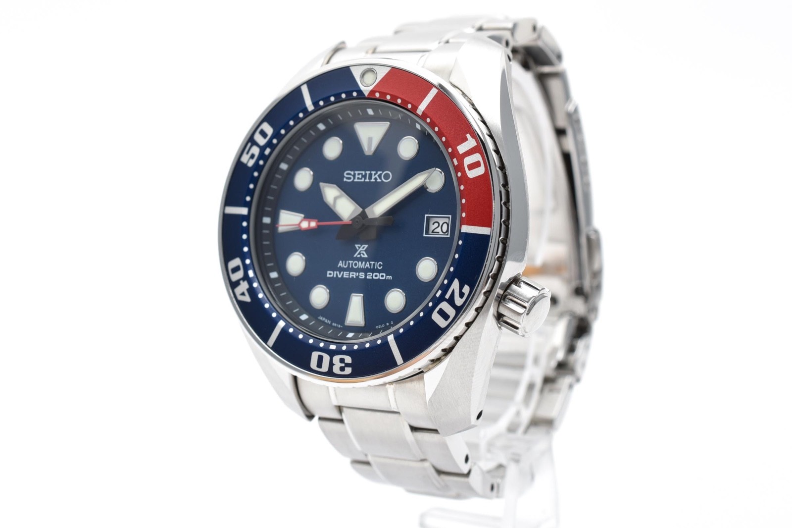 [MINT w/Box] SEIKO Prospex 6R15-04C0 Sumo Pepsi Diver Automatic Mens Watch JAPAN image 3
