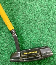 Momentus Golf Heavy 40oz. Practice Putter Trainer RH Blade Style 33.75” New Grip