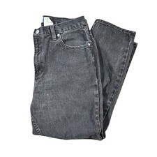 Vintage Gap USA MADE Women's Jeans Size 14 Ankle Retro Rigid Black