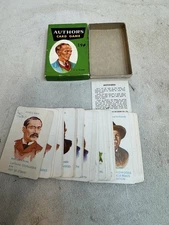 VINTAGE CARD GAME. AUTHORS. A.A. MILNE. MADE BY E.E. FAIRCHILD USA
