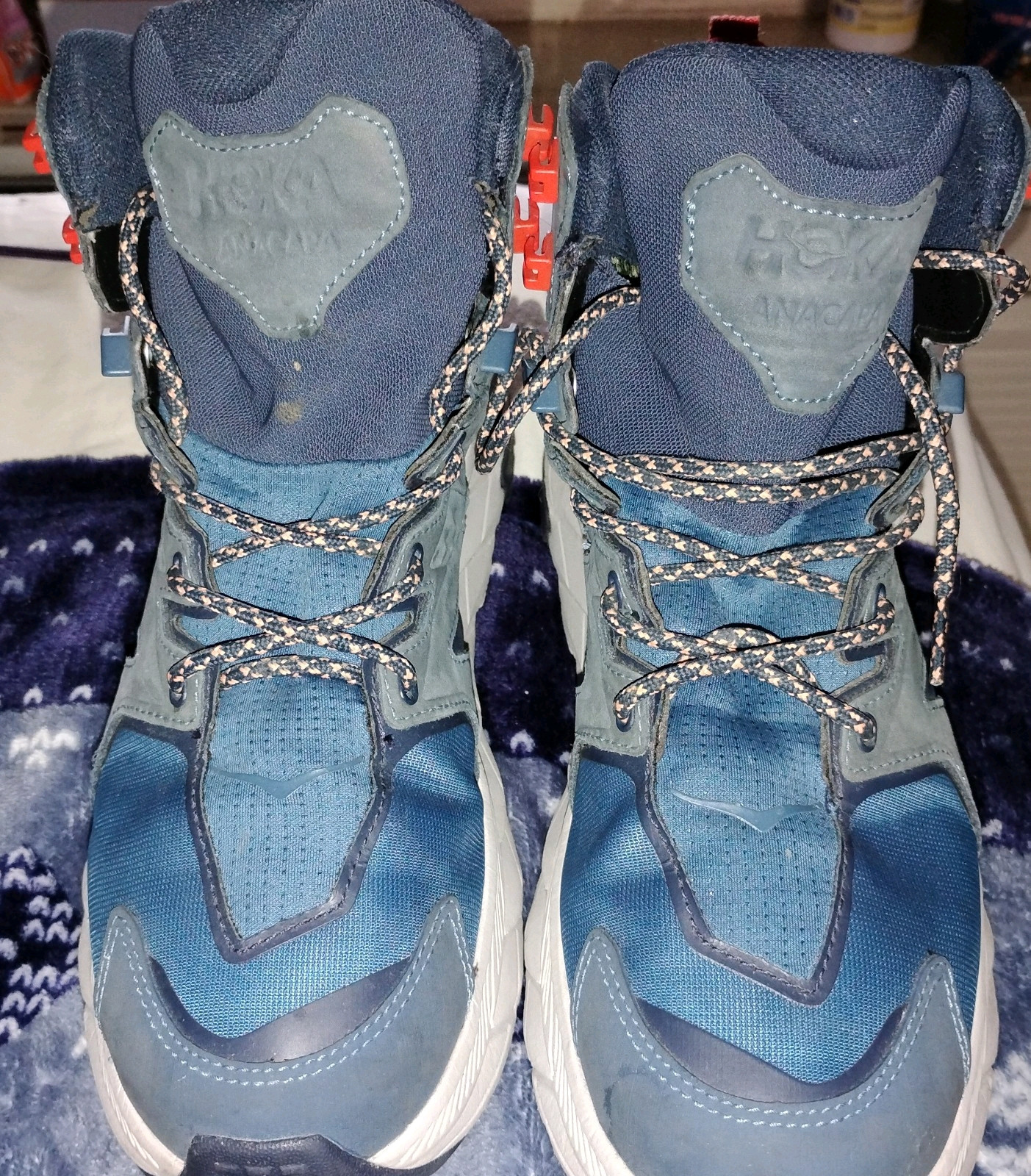 Hoka One One Anacapa GORE-TEX Mid Womens Waterproof Hiking Boots Size 8.5B