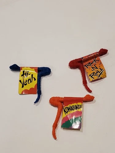 TMNT weapons lot 1988 Talkin Turtles Flag lot Playmates Toys vintage