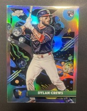 2025 Topps Cosmic Chrome Dylan Crews RC Refractor Rookie #194 Nationals