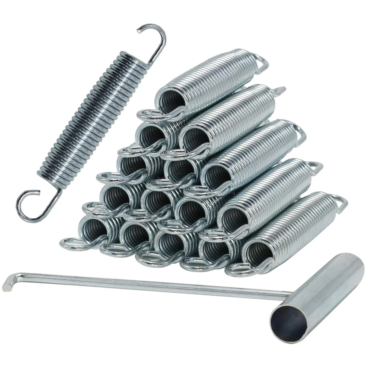 Resorte Espiral De Freno Para Coche De 1.50 M | Acero Inoxidable | Compatible Con Cable De Ø 10 Mm | Homologado TÜV | Repuesto De Alta Calidad