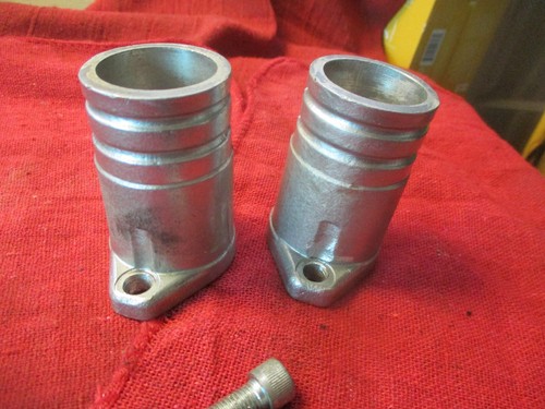 Mikuni Style Intake Manifolds for BSA Lightning 650 Twin Cylinder Head 052125CT - Picture 5 of 7