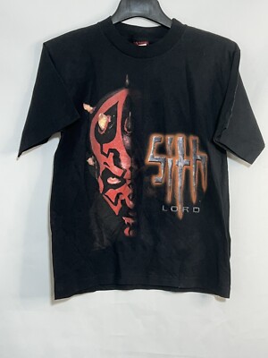 Vintage Star Wars Darth Maul Sith Lord T Shirt Youth XL 90s