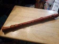 HOHNER Blockflote Recorder Flute F-Alt Konzert 9574 Concert Pearwood 3/pc