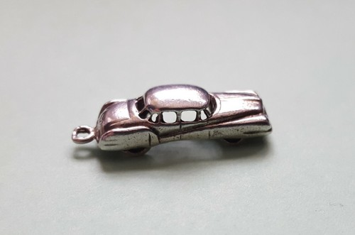 Vintage 3-D Oldtimer Auto Automobil Sterlingsilber Charm/Anhänger von DANECRAFT - Bild 5 von 7