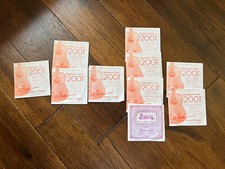 La Bella Guitar Strings Ex Hard Tension Silver Plated Classical 2001 Lot 10