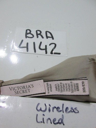Victoria Secret BH Gr. 32D beige ohne Bügel gefüttert verstellbare Träger Intim - Bild 7 von 7
