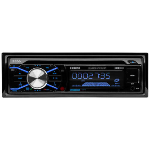Boss 508UAB 1 Din In Dash CD Car Player USB MP3 Stereo Audio Receiver Bluetooth - Picture 1 of 1